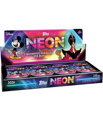 2026 Topps Disney Neon Hobby Box