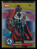 2026 Topps Finest Marvel Doom 2099 /50 Gold Refractor