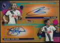 2026 Topps Finest PL Kane Heung-Min Son Autograph Auto Orange /25