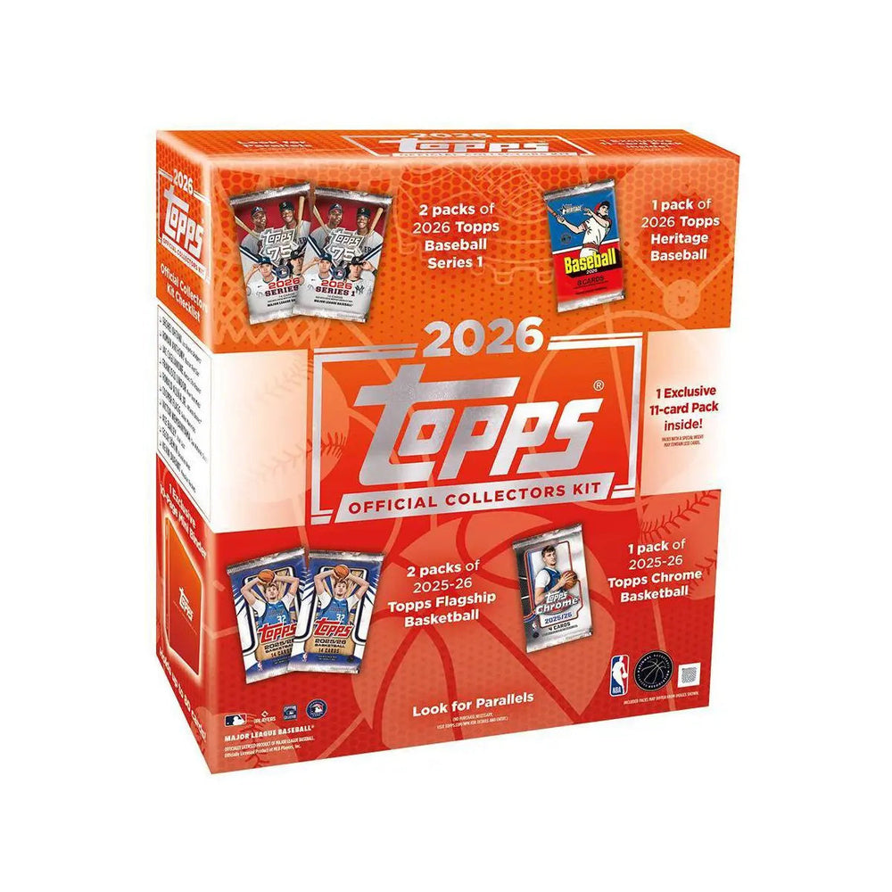 2026 Topps MLB x NBA Official Collector Kit Box