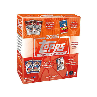 2026 Topps MLB x NBA Official Collector Kit Box