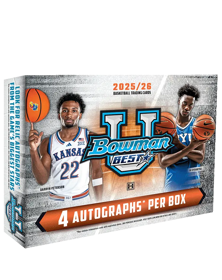 2026 Topps NCAA Basketball Bowman Best Hobby Box