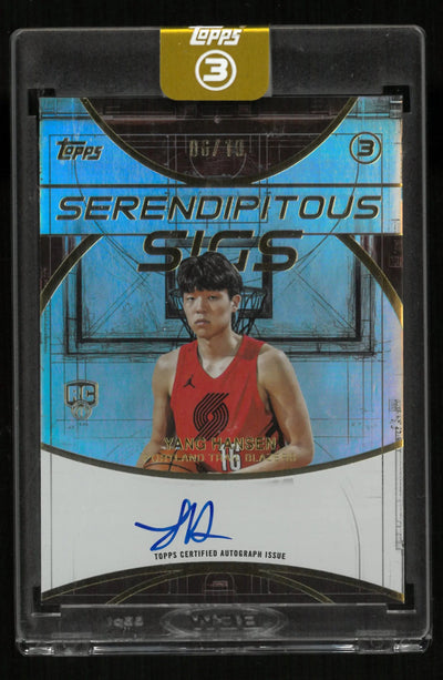 2026 Topps Serendipitous Sigs Autograph Rookie Yang Hansen Auto RC /10