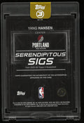2026 Topps Serendipitous Sigs Autograph Rookie Yang Hansen Auto RC /10