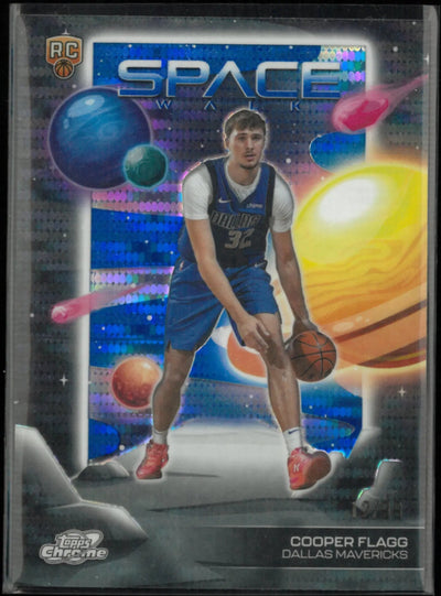 2026 Topps Chrome Cosmic Space Walk Rookie Cooper Flag Pulsar /99 RC