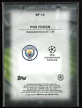 2026 Topps UEFA Champions League Home Advantage Phil Foden