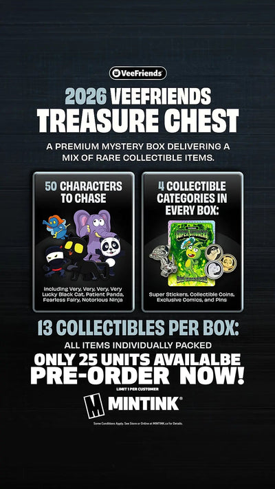 2026 VeeFriends Treasure Chest Hobby Box (PRE ORDER)