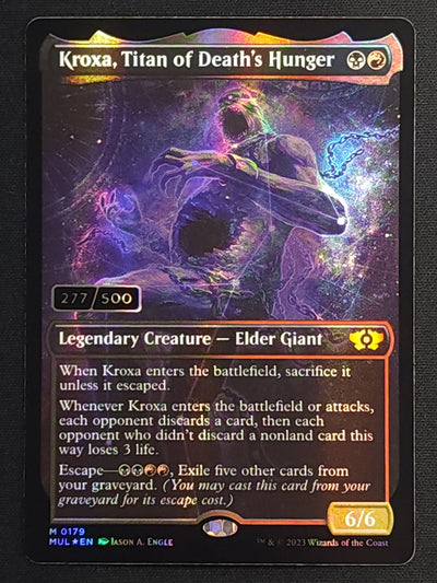 Kroxa, Titan of Death's Hunger (Serial Numbered 277/500)