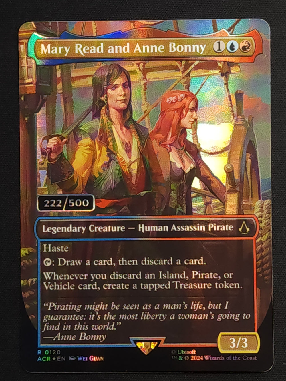 Mary Read and Anne Bonny (Serial Numbered 222/500)