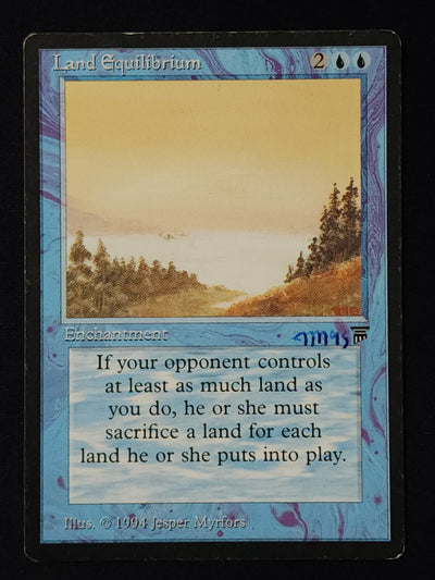 Land Equilibrium