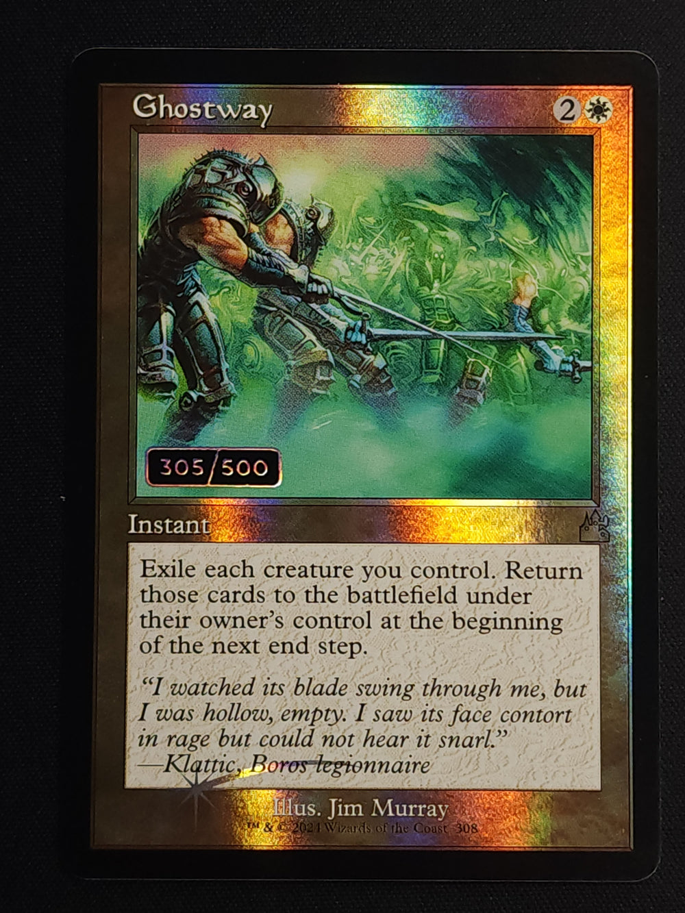 Ghostway (Serial Numbered 305/500)