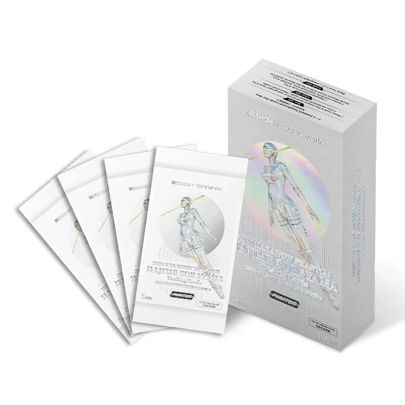 2026 Kakawow Phantom - Hajime Sorayama - Trading Cards Box (10 Packs) - PRE-ORDER MAY 2026