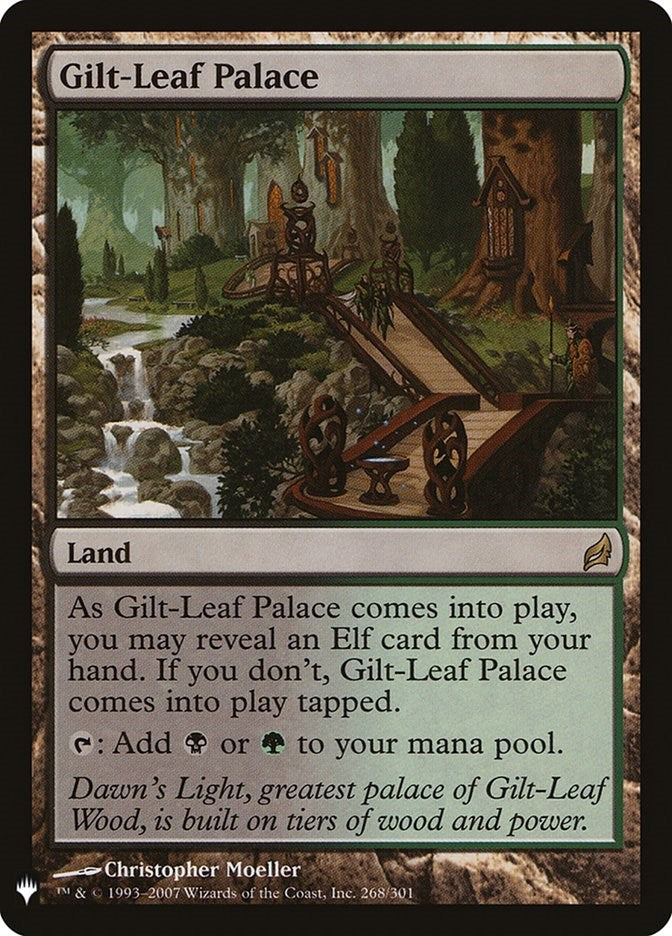 Gilt-Leaf Palace - 268 - (The List Reprints)