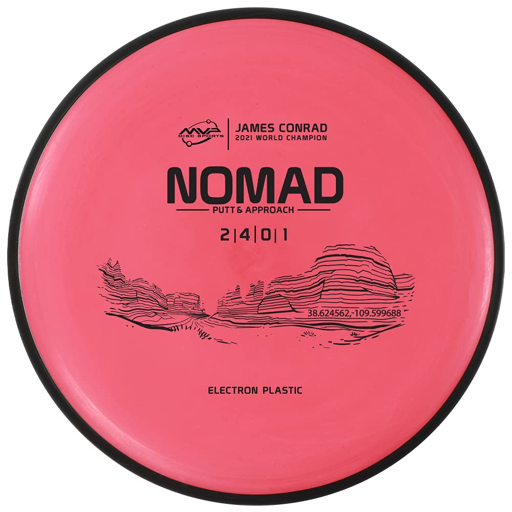MVP Disc Sports Electron Nomad Disc Golf Putter (Colors May Vary)