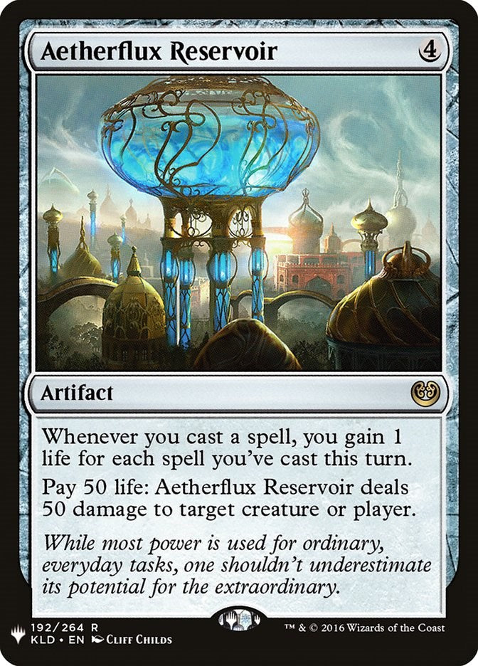 Aetherflux Reservoir - 192 - (The List Reprints)