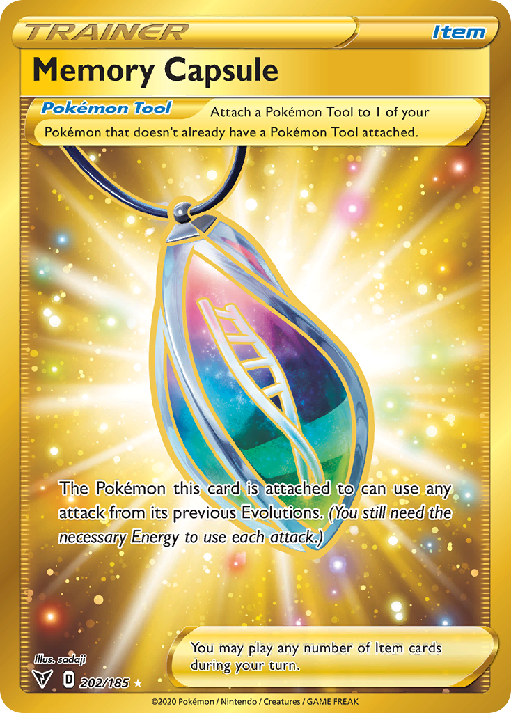Memory Capsule 202 185 Vivid Voltage Holofoil