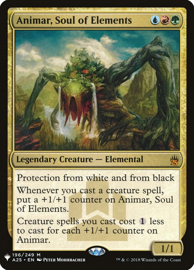 Animar, Soul of Elements - 196 - (The List Reprints)