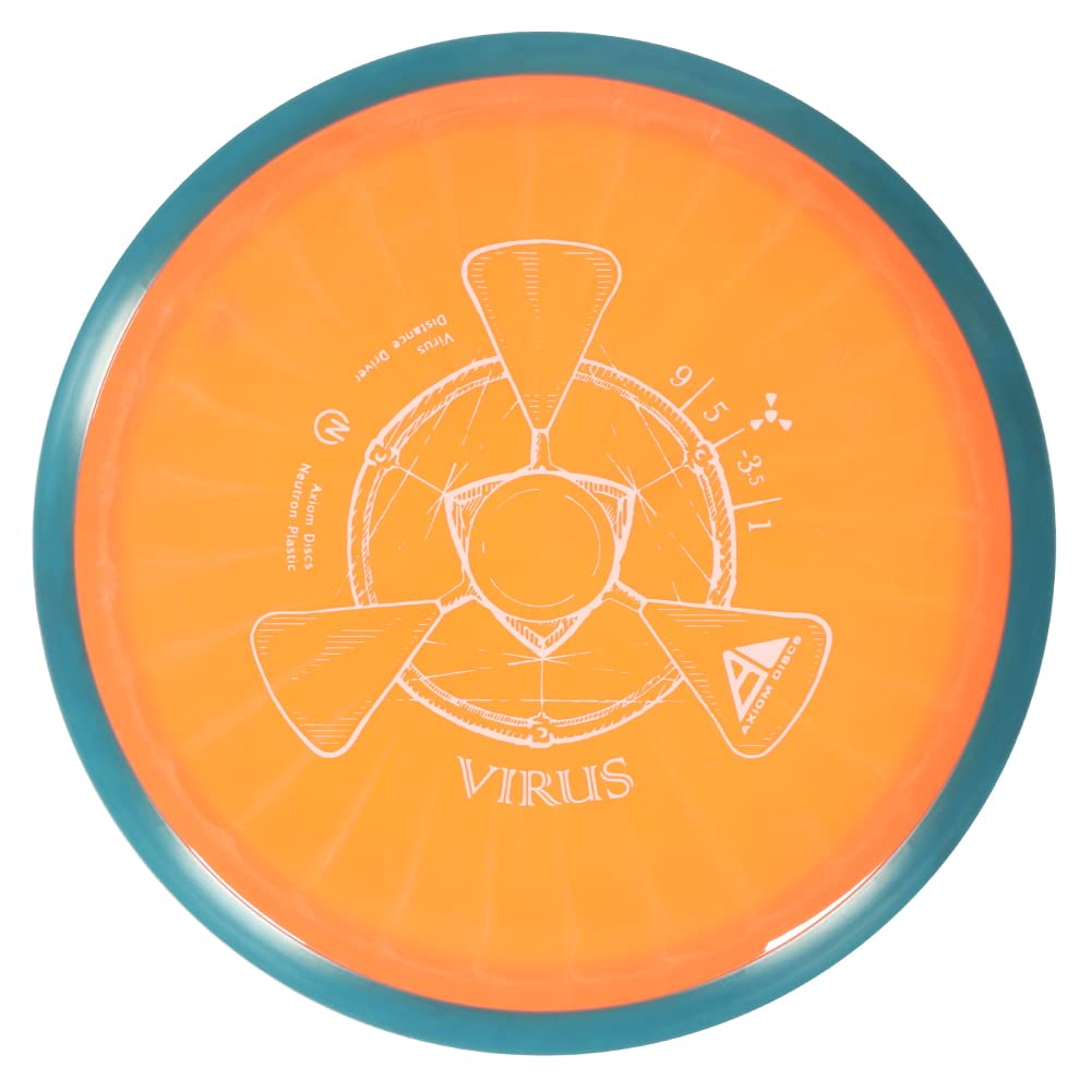 Axiom Discs Neutron Virus Disc Golf Distance Driver (Colors May Vary)
