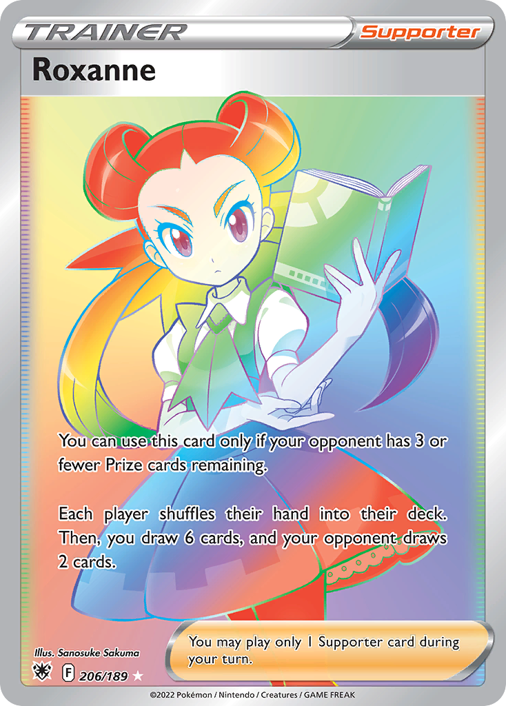 Roxanne 206 189 Astral Radiance Holofoil