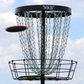 MVP Disc Sports Black Hole Pro 24-Chain Disc Golf Basket Target