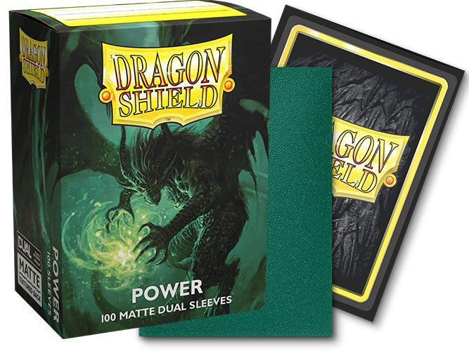 Dragon Shield Standard Matte Dual Card Sleeves Power 100ct