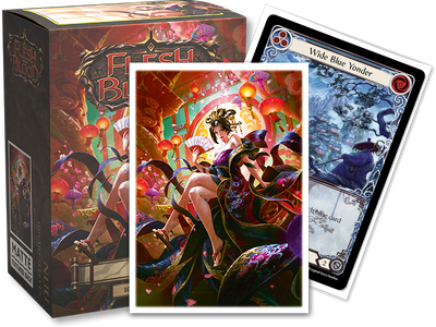 Dragon Shield Standard Matte Art Card Sleeves Flesh and Blood Nuu with Promo 100ct