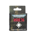 Warhammer 40,000 : Chaos Space Marines Dice