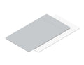 Heavy Play ETB Playmat Cleric White/Fighter Grey