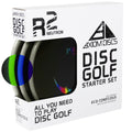Axiom Discs 3-Disc Eclipse R2 Neutron Disc Golf Starter Set (Colors and Models May Vary)