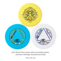 Streamline Discs 3-Disc Premium Disc Golf Starter Set (Colors and Models May Vary)