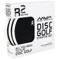 MVP Disc Sports 3-Disc R2 Neutron Disc Golf Starter Set (Colors and Models May Vary)