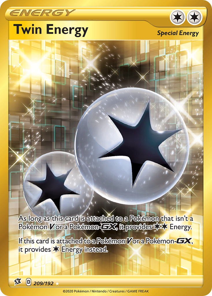Twin Energy 209 192 Rebel Clash Holofoil