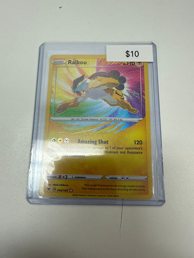 Pokemon Amazing Rare Raikou #050/185