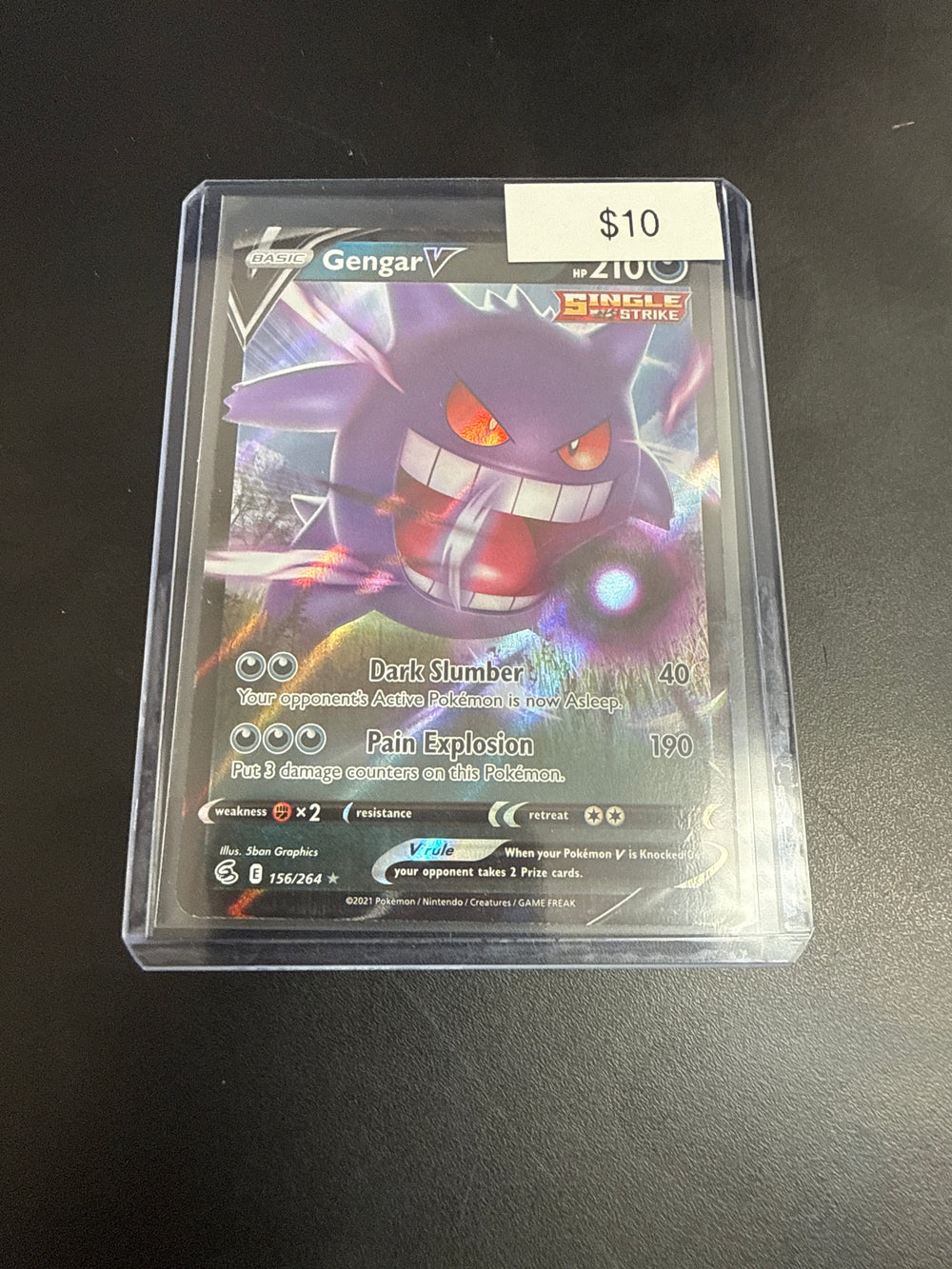 Pokemon Gengar V 156/264