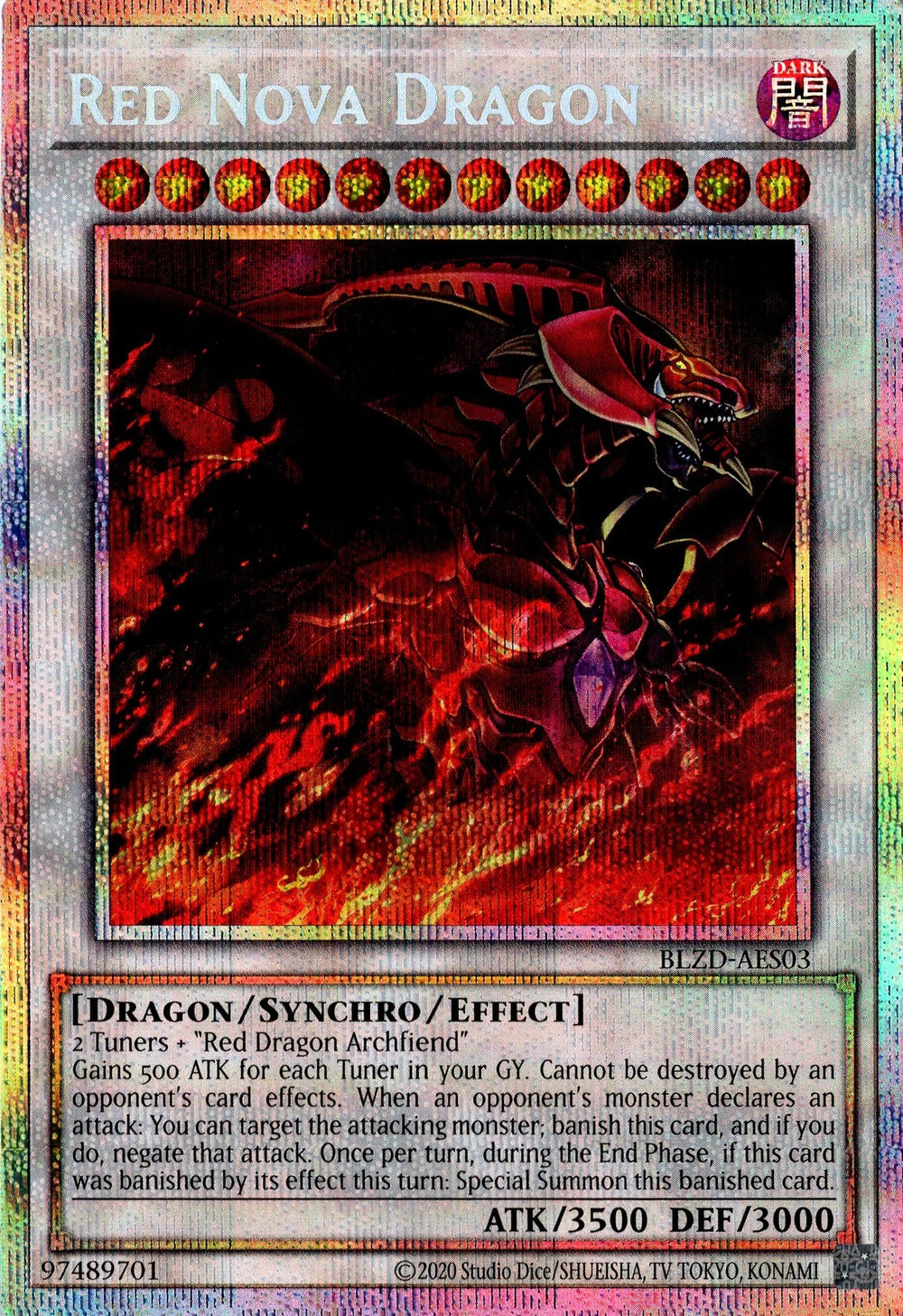 BLZD-AES03 Red Nova Dragon (PSER) (alternate Artwork)