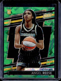 2024 Panini - The National VIP Gold Pack Angel Reese Green Cracked Ice /99 #RC10