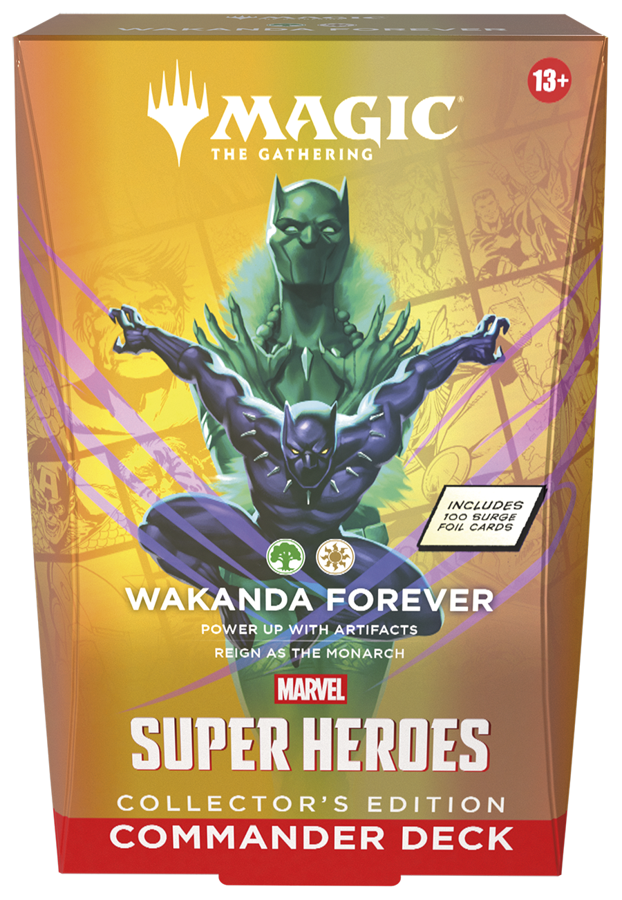 Marvel Super Heroes: Commander - Commander Deck: Collector's Edition - Wakanda Forever