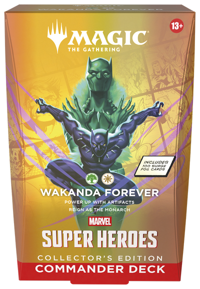 Marvel Super Heroes: Commander - Commander Deck: Collector's Edition - Wakanda Forever