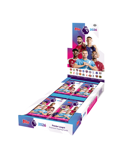 2026 Topps Premier League Soccer Hobby Box