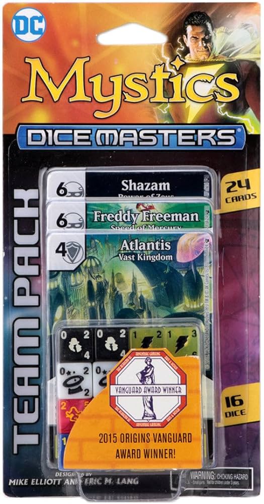 DC Dice Masters Mystics Team Pack