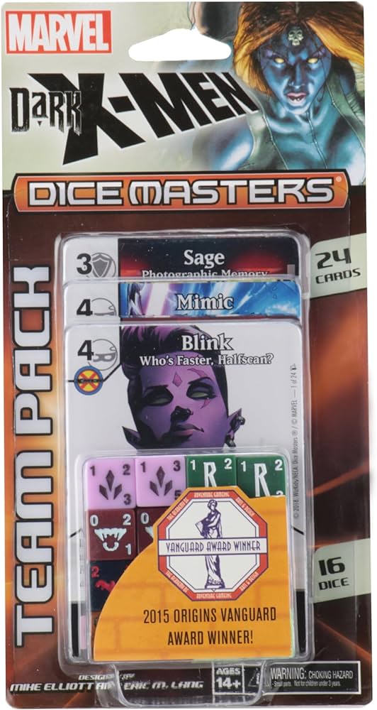 Marvel Dice Masters X-Men Dark X-Men Team Pack