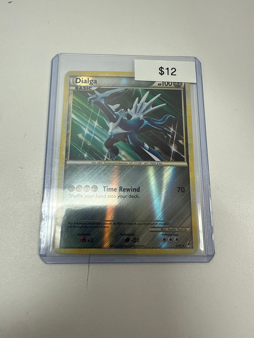 Pokemon Dialga Rev Holo #3/95