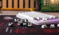 Cherry MX Black Clear Top Nixie 63.5g Linear PCB Mount Switch ( MX1A-61NW )