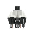 Cherry MX Black Clear Top Nixie 63.5g Linear PCB Mount Switch ( MX1A-61NW )