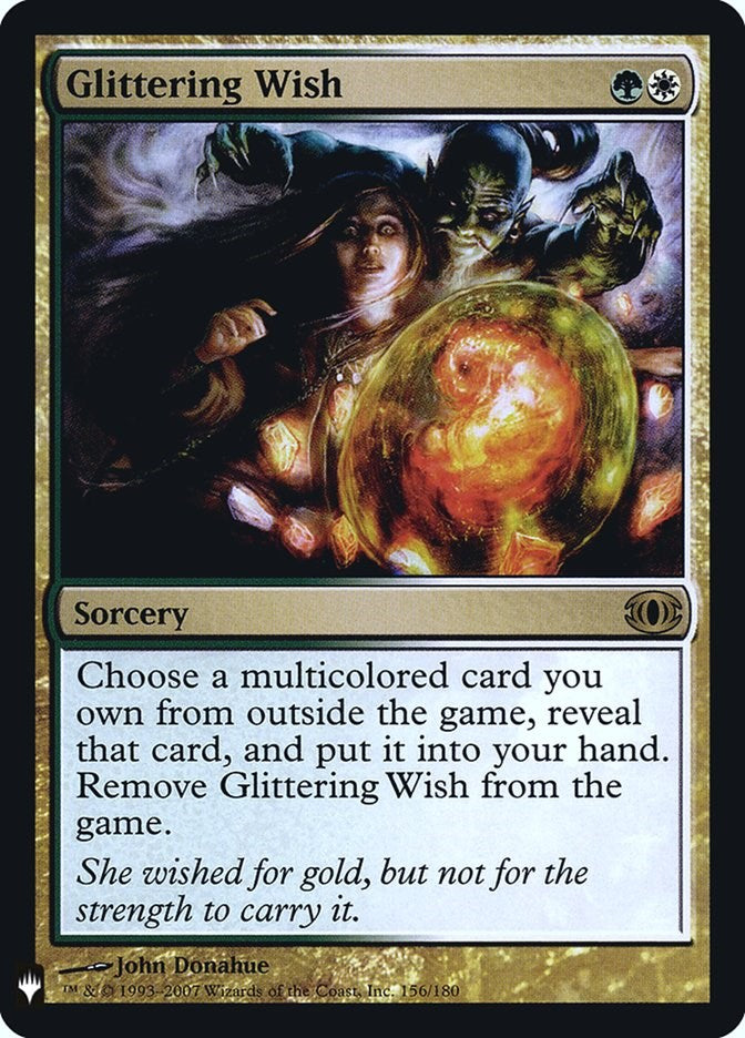 Glittering Wish - 156 - (The List Reprints)