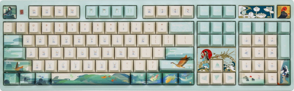 Varmilo Goddess LuoShen VA100 Hotswap Bluetooth RGB Cherry PBT Mechanical Keyboard