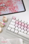 Varmilo Sword68 Sakura Aluminum 65% Hotswap Wireless RGB Mechanical Keyboard