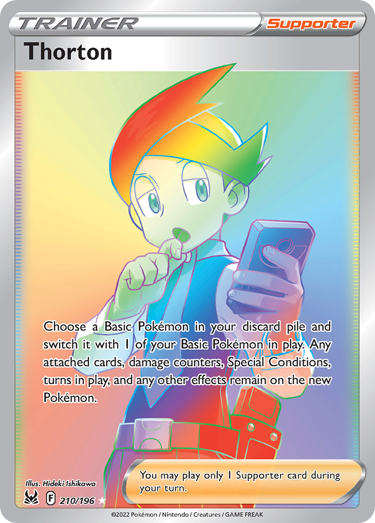Thorton 210 196 Lost Origin Holofoil