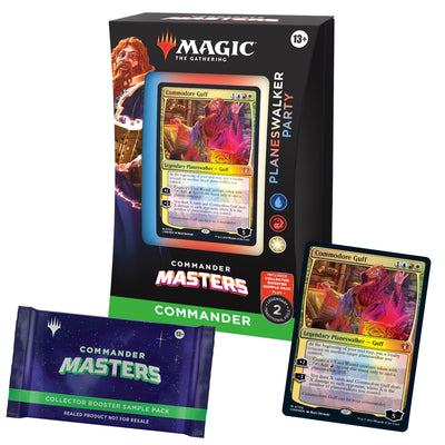 Magic The Gathering Commander Masters Commander Deck Planeswalker Party