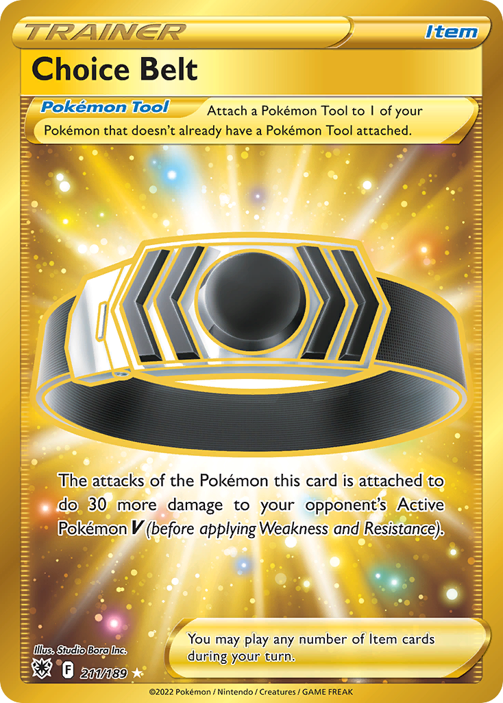 Choice Belt 211 189 Astral Radiance Holofoil